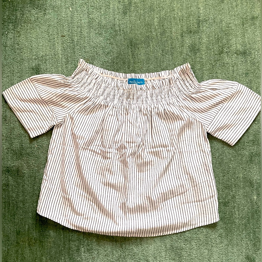 Off the shoulder top